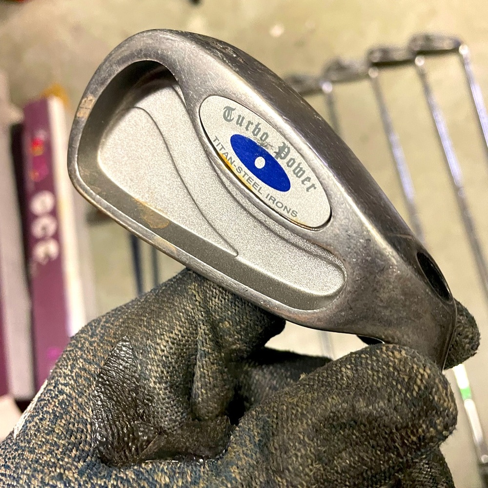 Golf clubs Turbo Power Titan-Steel 6 pc iron set